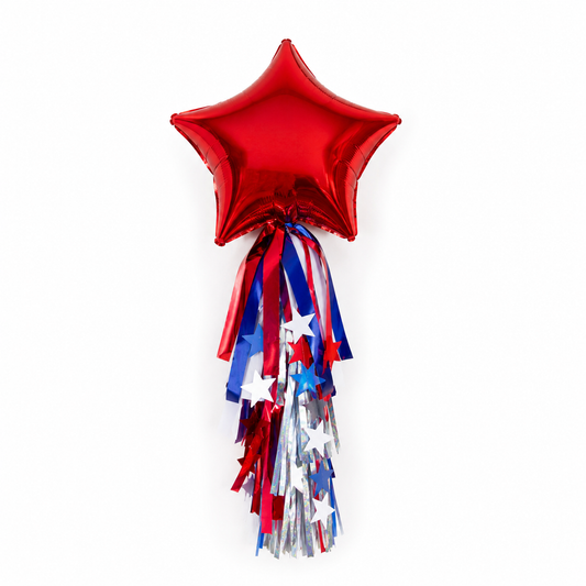 4th Of July Balloon Wand
