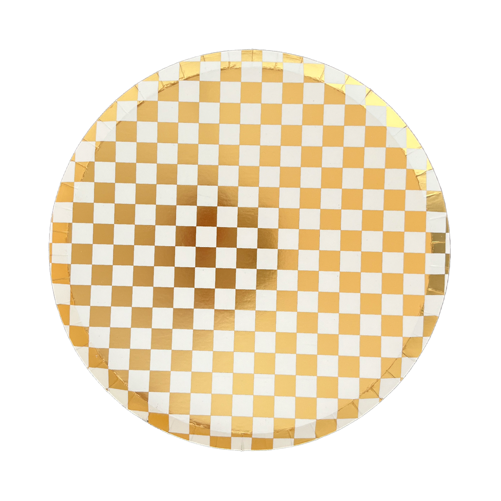 Check It! Dinner Plates - 8 Pk. - 11 Color Options: The Classic