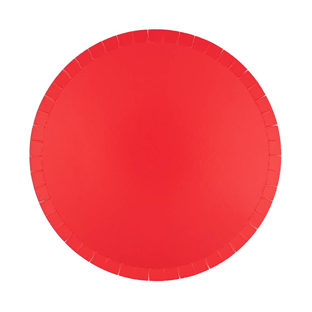 Shades Dinner Plates - 8 Pk. - 23 Color Options: Flamingo
