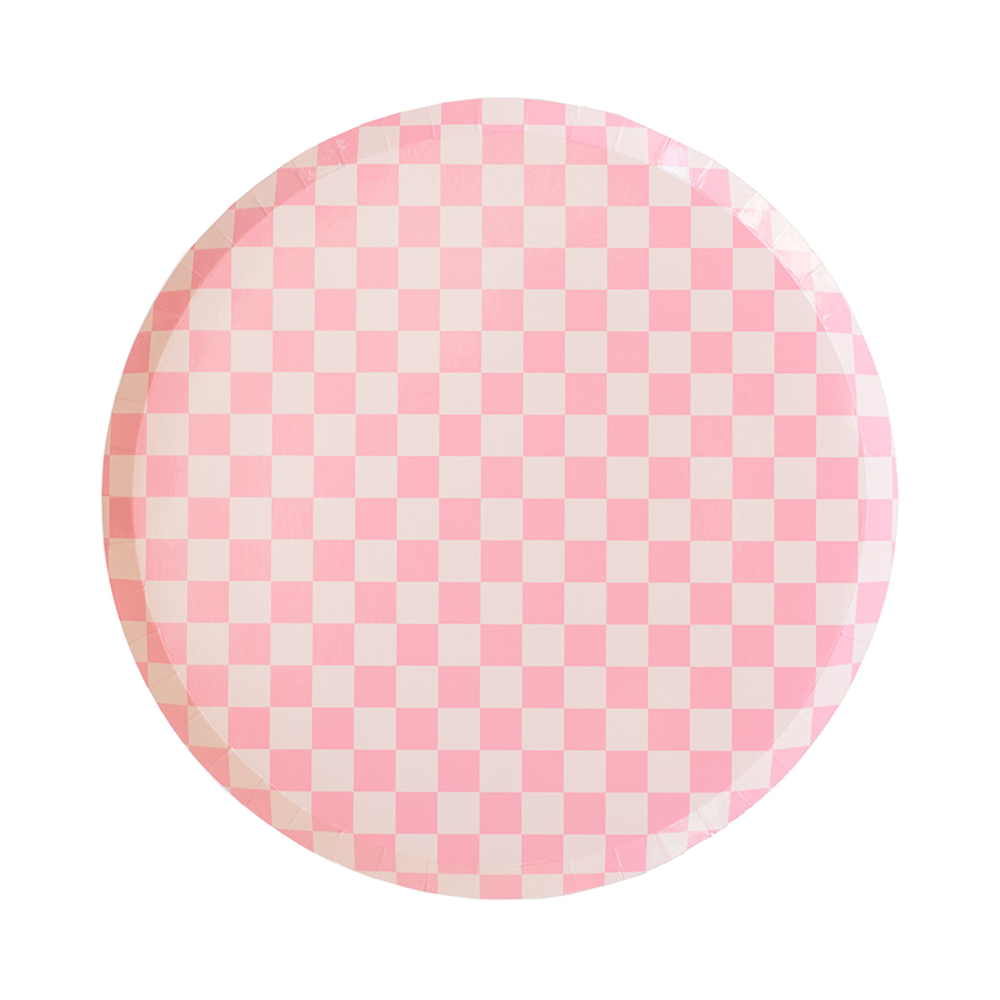 Check It! Dinner Plates - 8 Pk. - 11 Color Options: The Classic