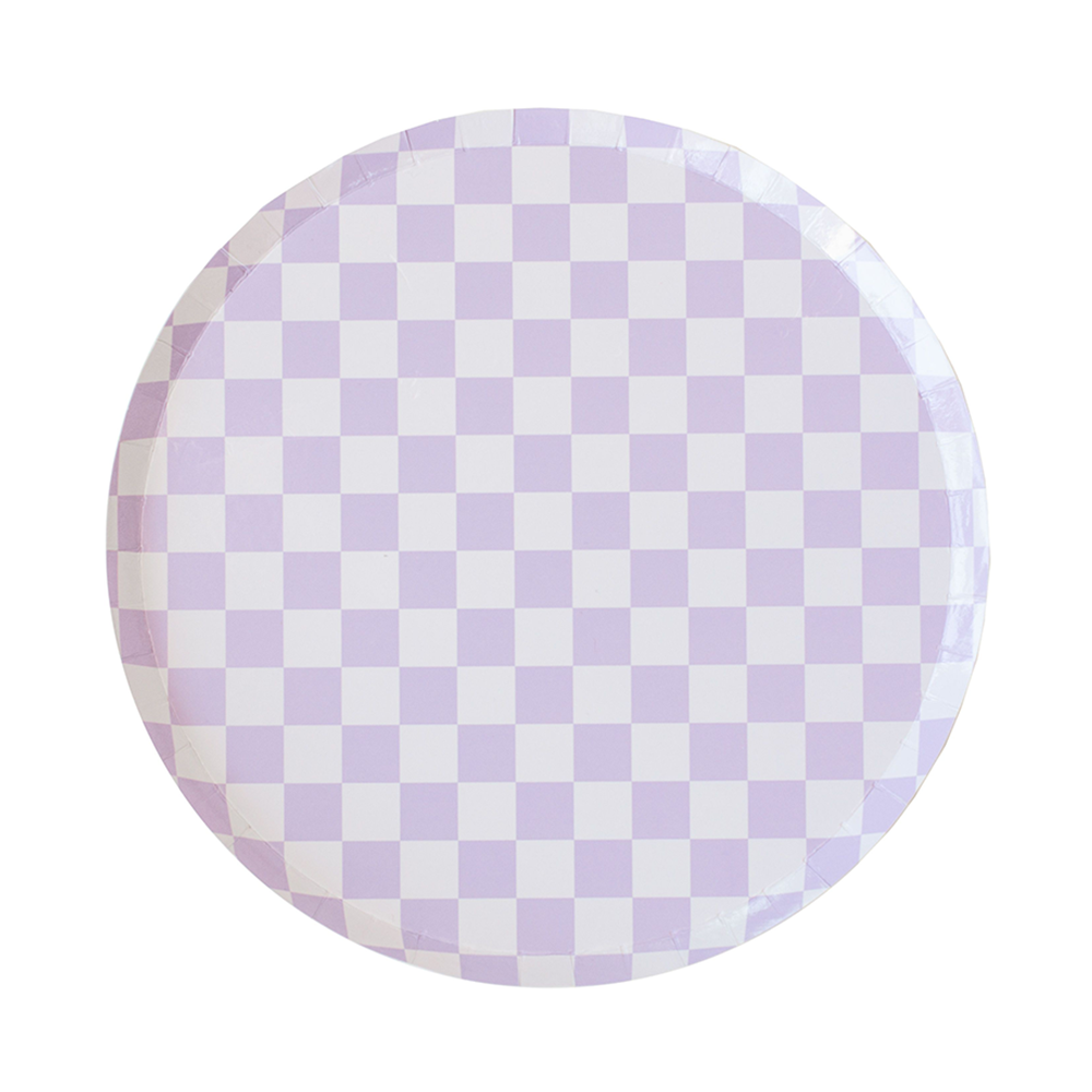 Check It! Dinner Plates - 8 Pk. - 11 Color Options: The Classic