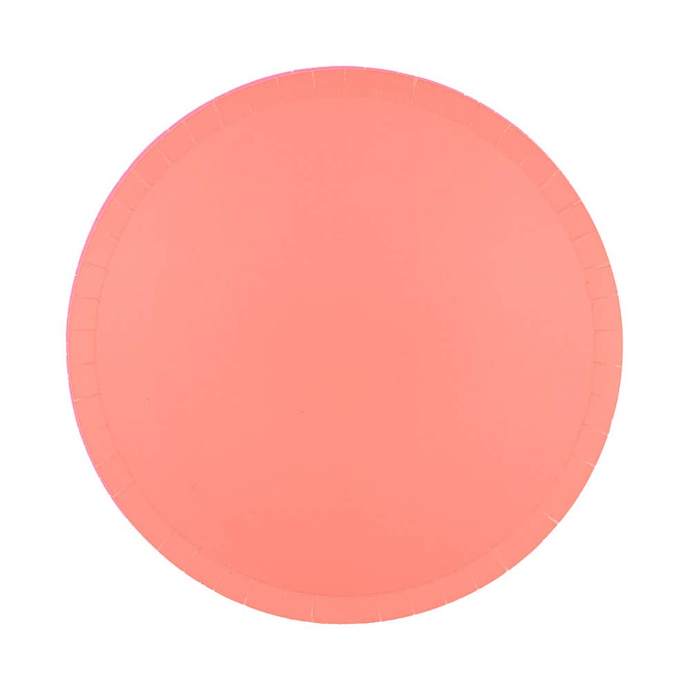 Shades Dessert Plates - 8 Pk. - 23 Color Options: Cherry