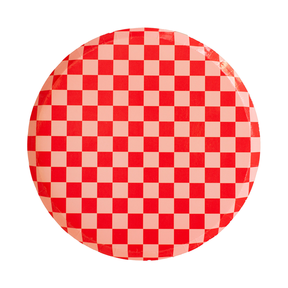Check It! Dinner Plates - 8 Pk. - 11 Color Options: The Classic