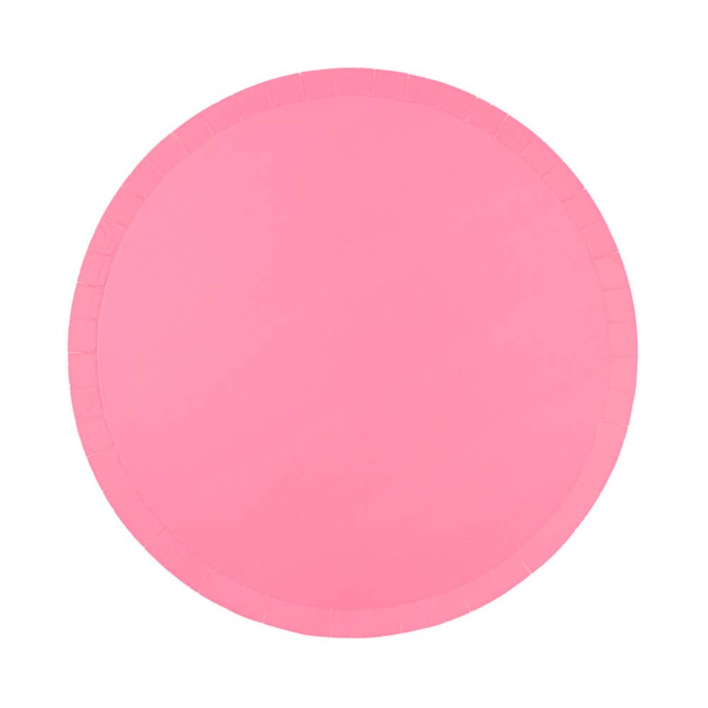 Shades Dinner Plates - 8 Pk. - 23 Color Options: Cherry