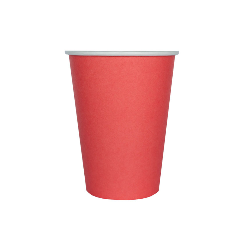 Shades 12 oz Cups - 8 Pk. - 23 Color Options: Cherry